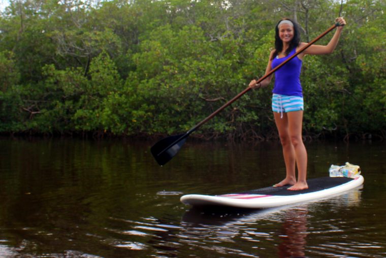 My First Paddleboard Adventure-Naples, Florida