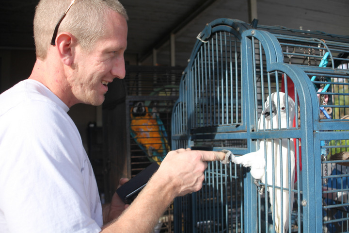 Lee's new friend