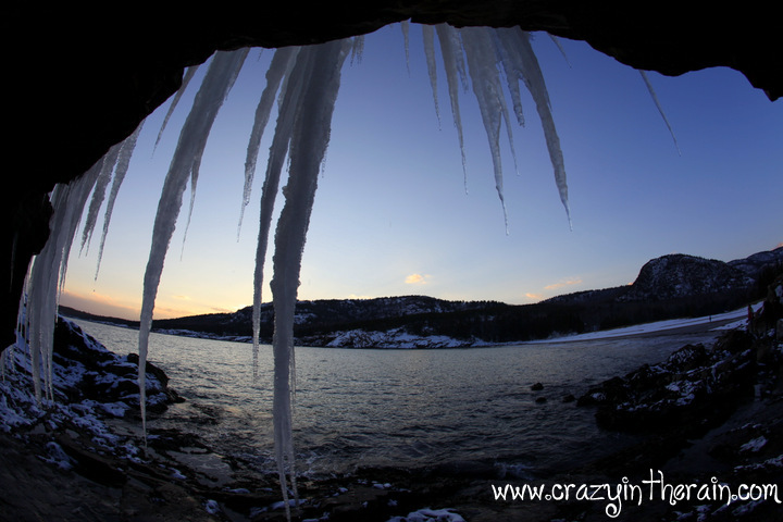 Snow Acadia National Park Bar Harbor Maine