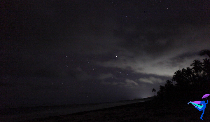 Rincon Beach night, Dominican Republic