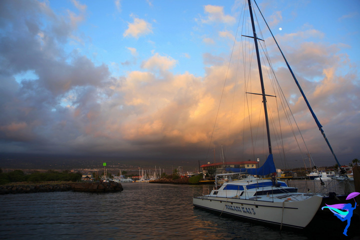 Sunset Catamaran Kailua Kona, Hawaii