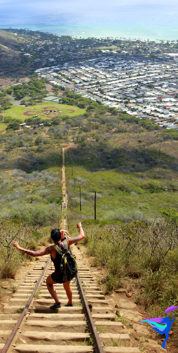 Koko Crater Railway Trail - Honolulu, HI