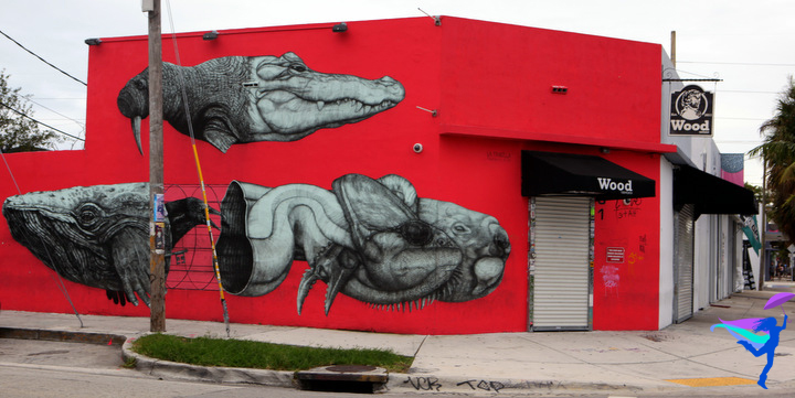 surreal miami wynwood walls graffiti street art urban art