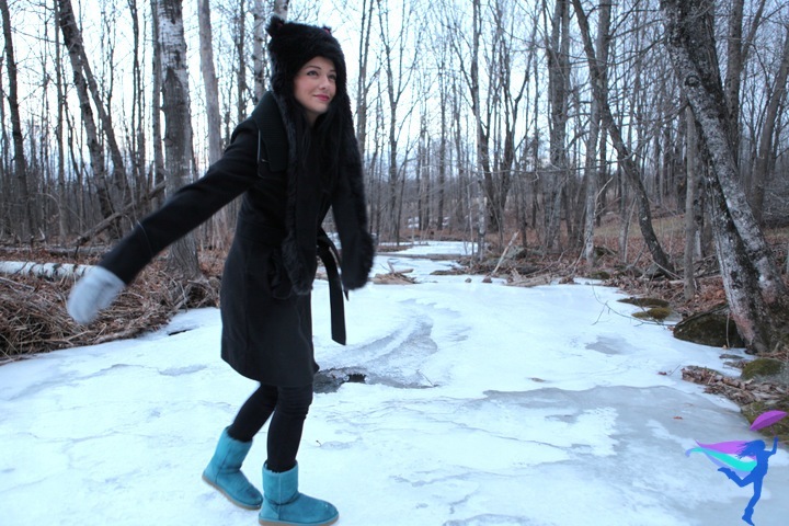 The Legendary Adventures of Anna frozen stream Maine