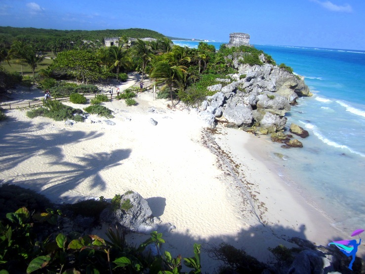 Tulum Mexico Mayan Beach Ruins