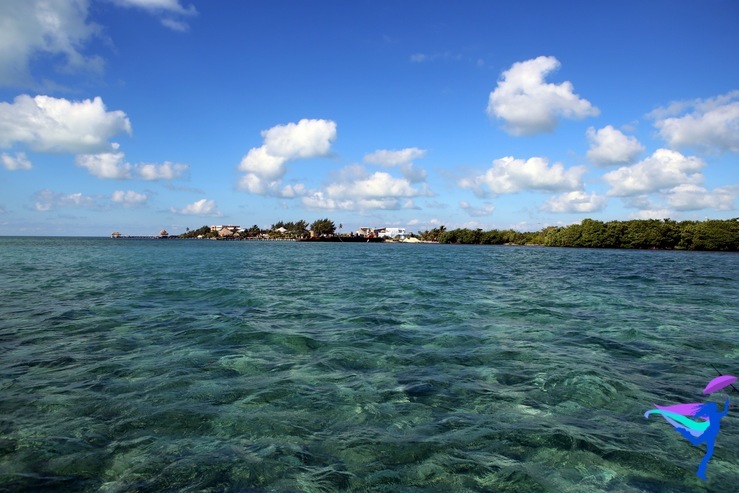 Belize clear water