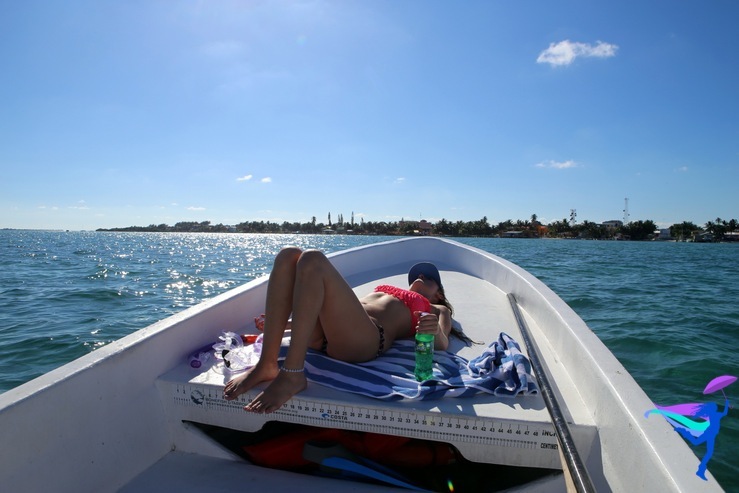 GoFish Belize boat