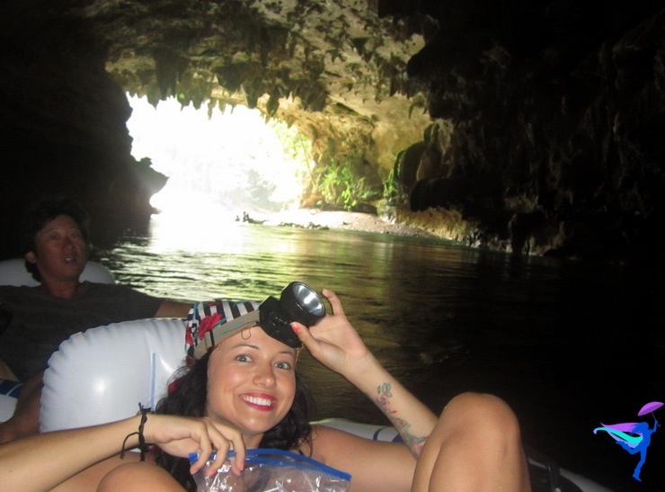 Belmopan, Belize Cave Tubing