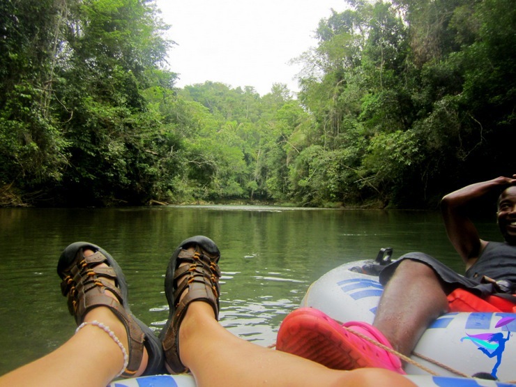 Belmopan, Belize Cave Tubing