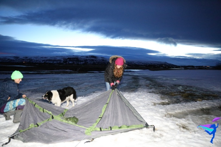 Winter Camping Iceland