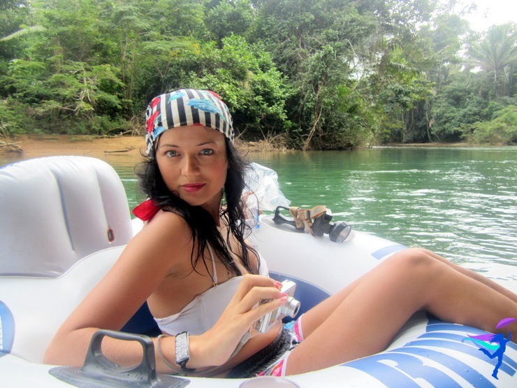 Belmopan, Belize Cave Tubing