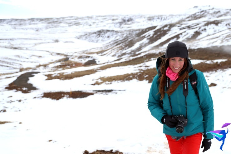 Blizzard Hike Hot River Hveragerði Iceland 