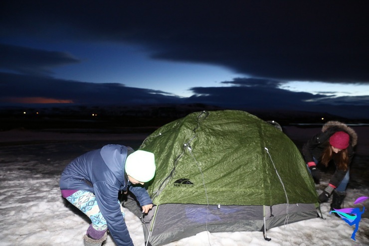 Winter Camping Iceland