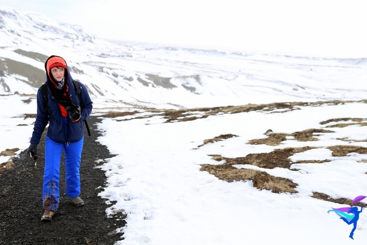 snow winter hike Iceland