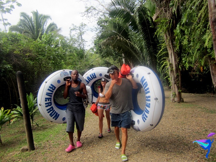 Belmopan, Belize Cave Tubing