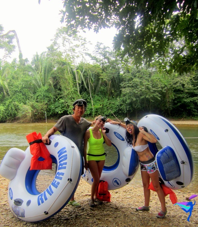 Belmopan, Belize Cave Tubing