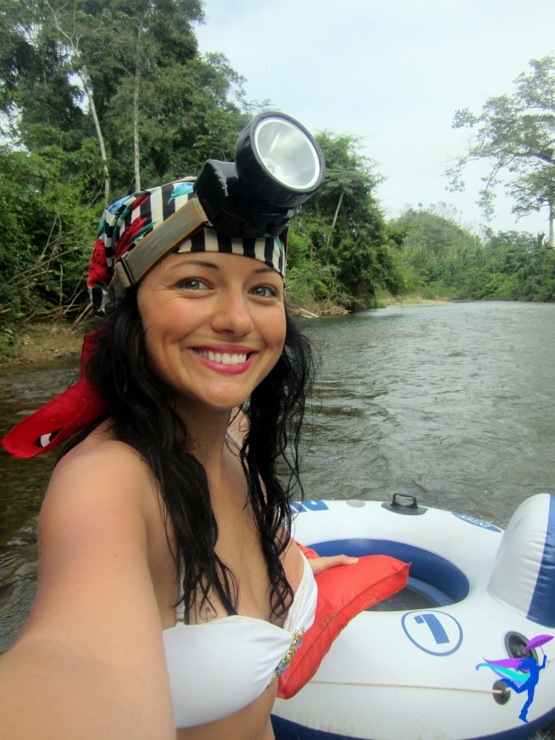 Belmopan, Belize Cave Tubing