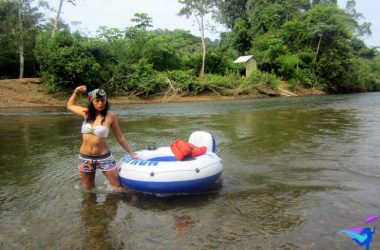 Belmopan, Belize Cave Tubing