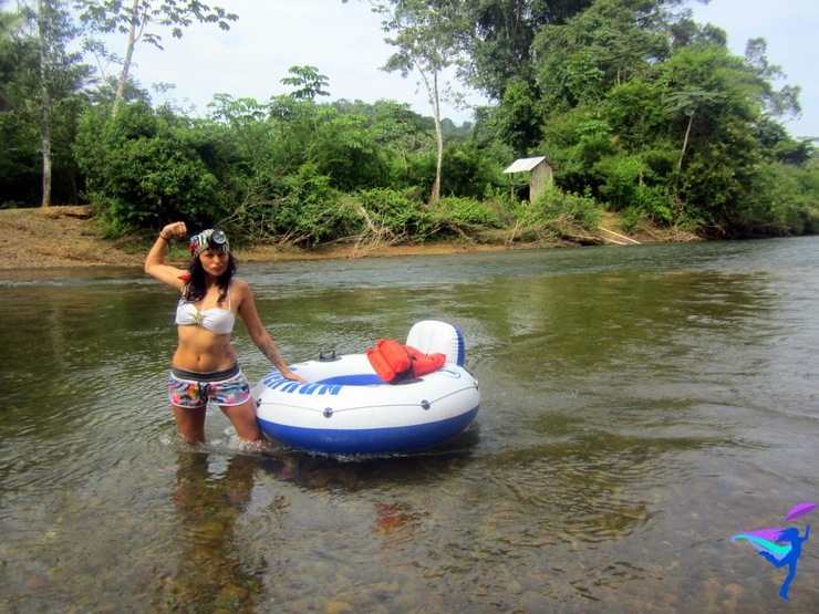 Belmopan, Belize Cave Tubing