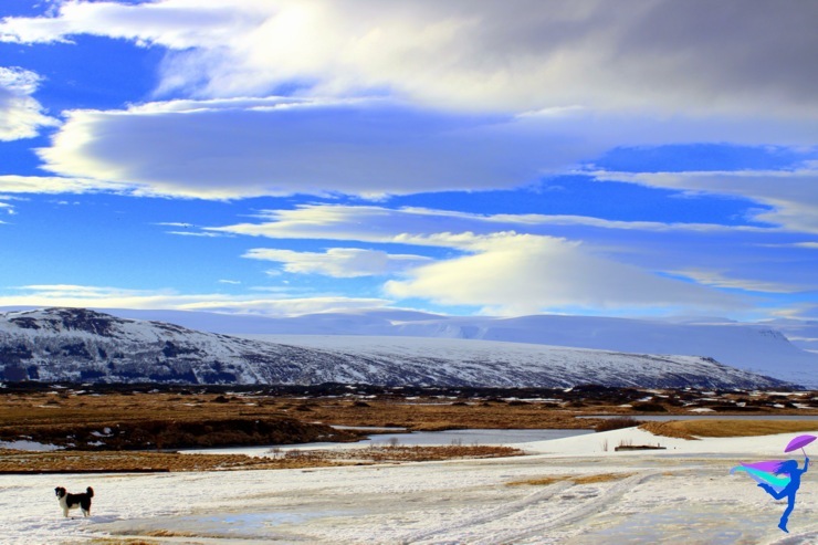 Winter Camping Iceland Sky