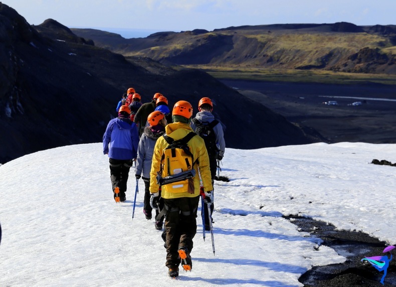 Blue Ice Climbing Arctic Adventures on Sólheimajökull Glacier  - Iceland