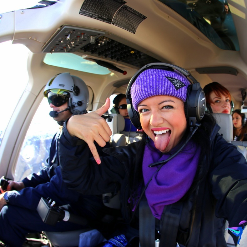 Epic Helicopter Selfie