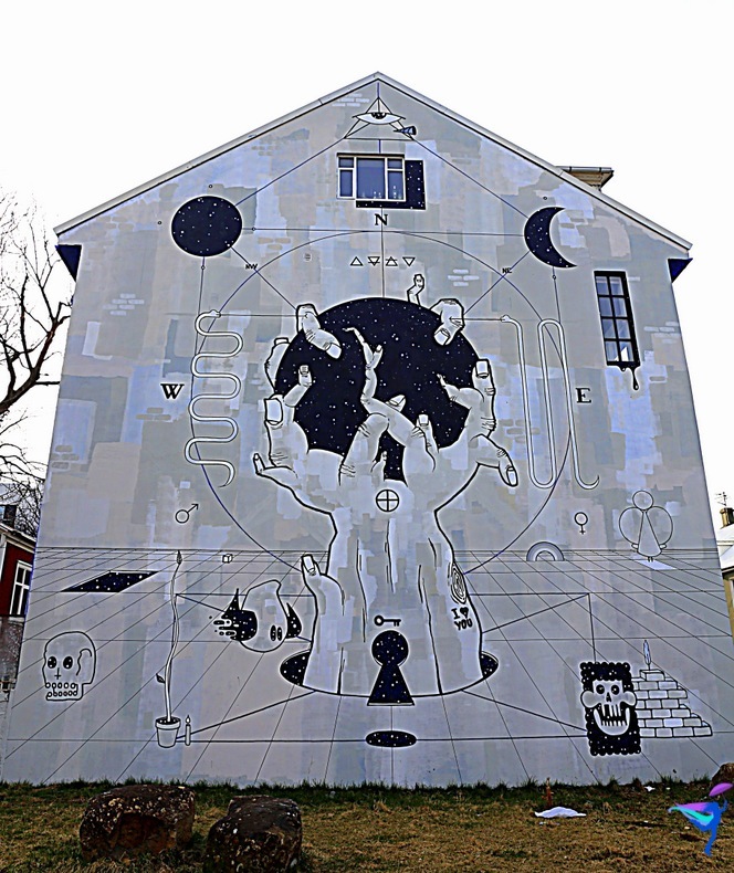 Reykjavík Iceland Street Art Graffiti 