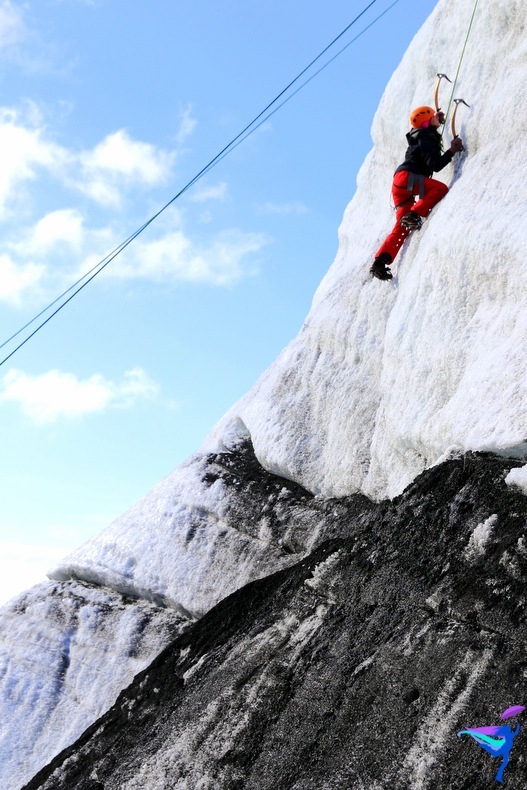 Blue Ice Climbing Arctic Adventures on Sólheimajökull Glacier  - Iceland