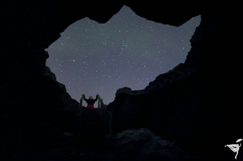 night sky stars Iceland