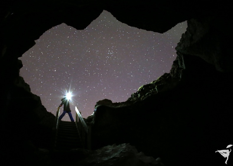 night sky stars Iceland