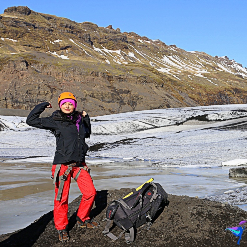 Blue Ice Climbing Arctic Adventures on Sólheimajökull Glacier  - Iceland