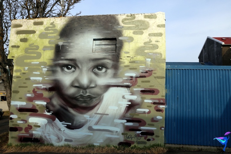 Reykjavík Iceland Street Art Graffiti 