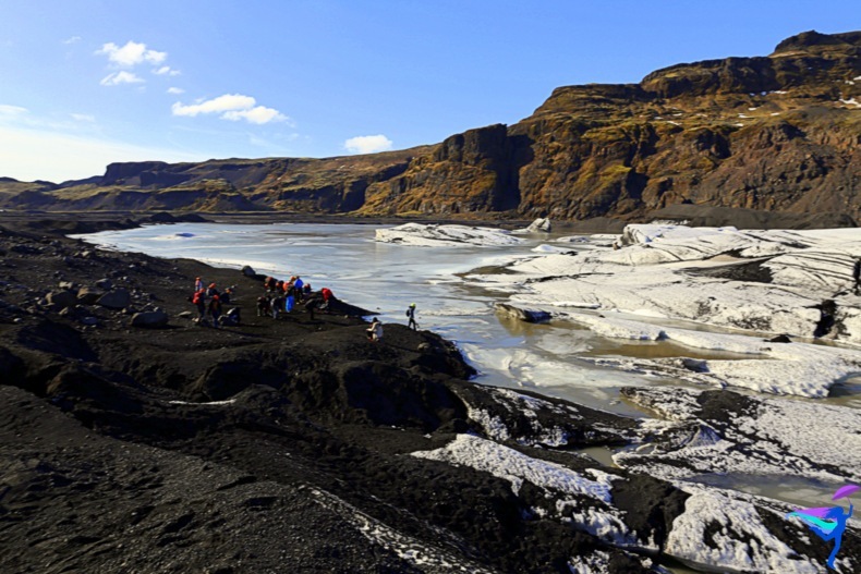 Blue Ice Climbing Arctic Adventures on Sólheimajökull Glacier  - Iceland
