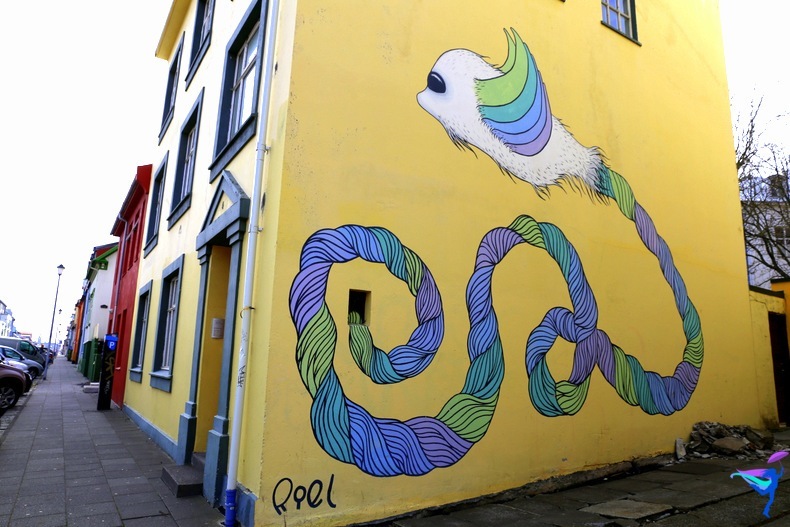 Reykjavík Iceland Street Art Graffiti 