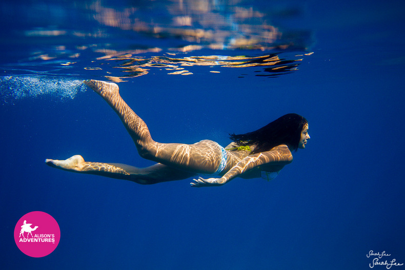 I was able to be photographer by world renounced underwater photographer Sarah Lee on the Big Island in Hawaii!