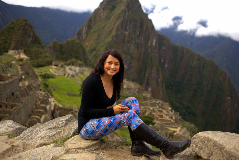 I took this shot at Machu Picchu in Peru with a wireless remote.