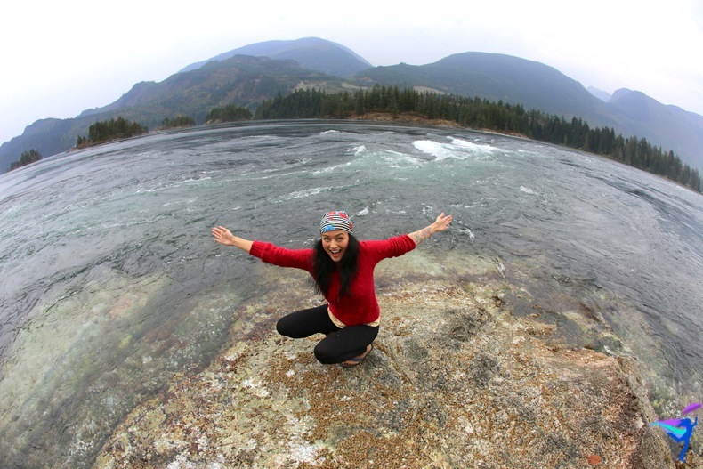 West Coast Wilderness Lodge Vacations Abroad Egmont, British Columbia  Skookumchuck Narrows Provincial Park Skook Rapids
