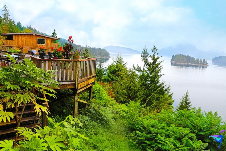 West Coast Wilderness Lodge Vacations Abroad Egmont, British Columbia
