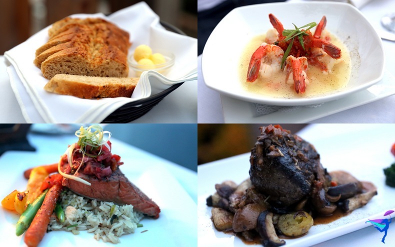 West Coast Wilderness Lodge Vacations Abroad Egmont, British Columbia dinner