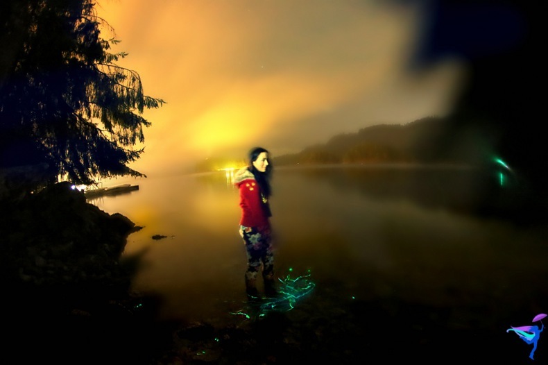 West Coast Wilderness Lodge Vacations Abroad Egmont, British Columbia Bioluminescence 