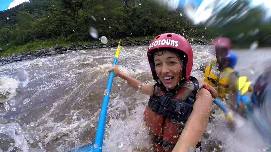 White Water Rafting Baños, Ecuador