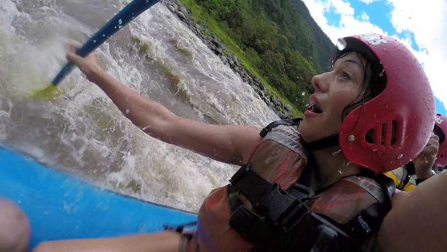 White Water Rafting Baños, Ecuador