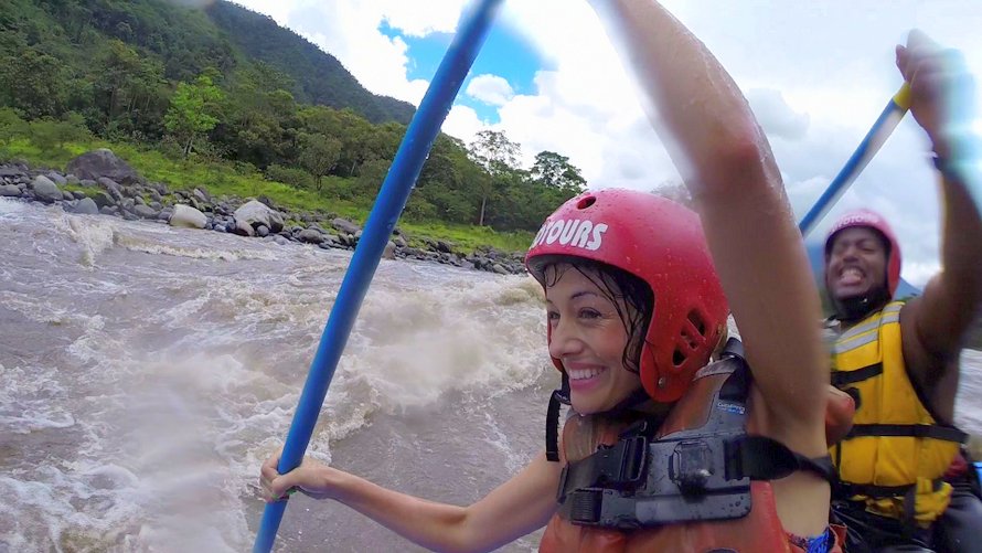 White Water Rafting Baños, Ecuador