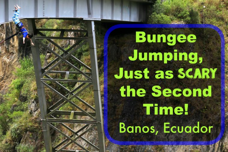 Bungee Jumping, Just as Scary the Second Time!