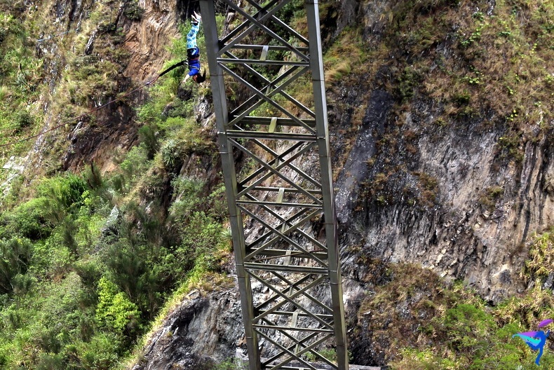 Bungee Jumping Banos, Ecuador Geotours
