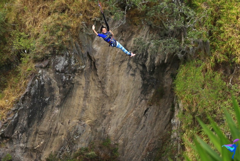 Bungee Jumping Banos, Ecuador Geotours