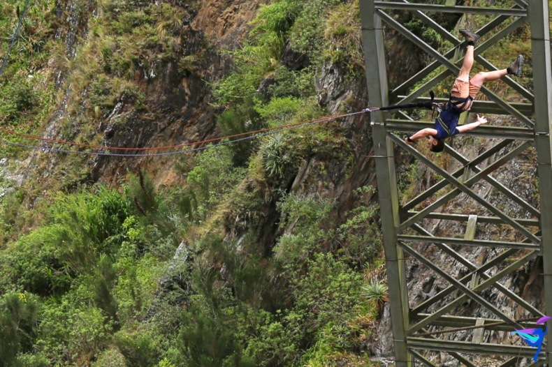 Bungee Jumping Banos, Ecuador Geotours
