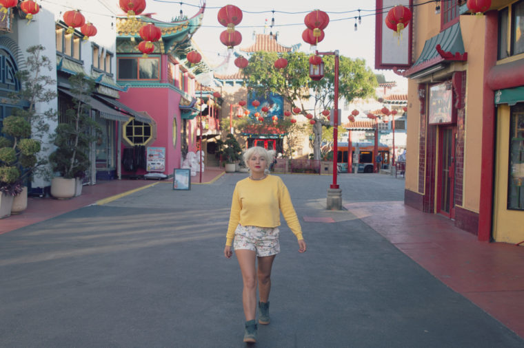 Empty Los Angeles Chinatown