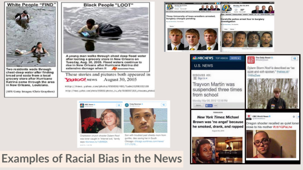 racial bias in news coverage